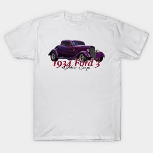 1934 Ford 3 Window Coupe T-Shirt